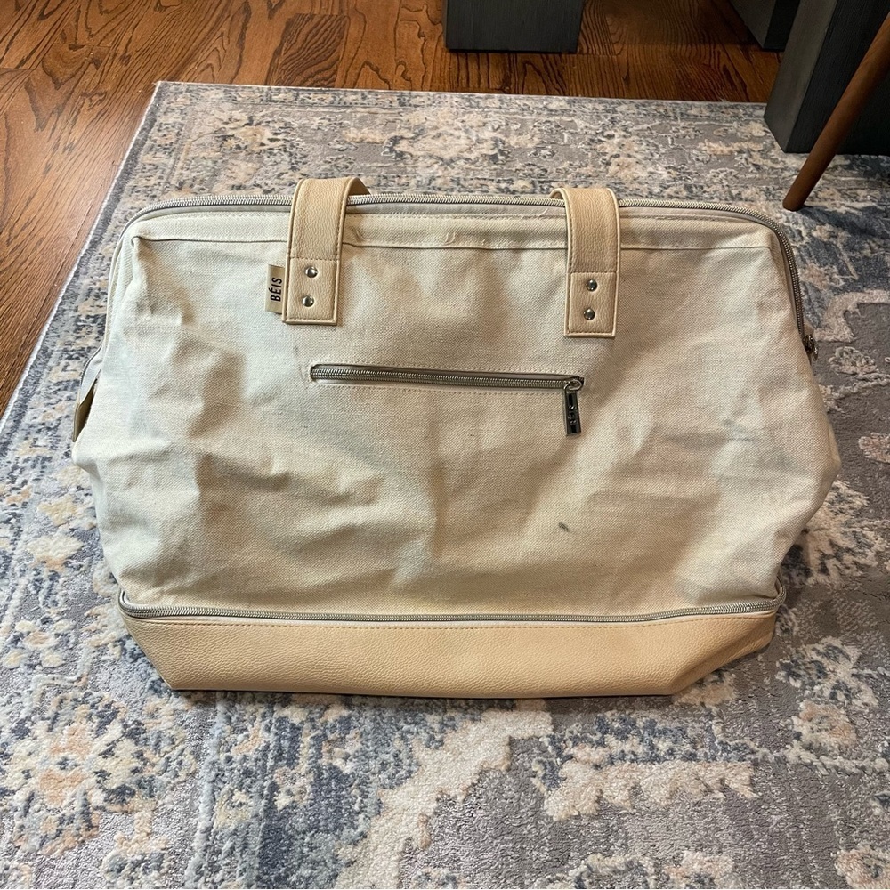 Beis Beige Travel Tote Bag